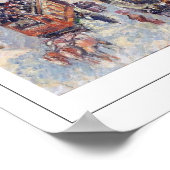 Camille Pissarro Zedign Art Poster #240-2 (Ecke)