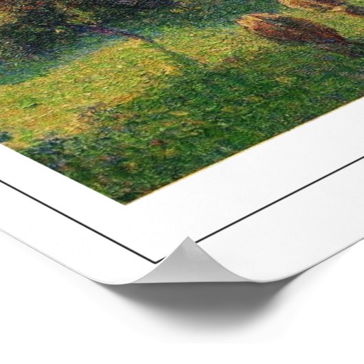 Camille Pissarro Zedign Art Poster #245-2 (Ecke)