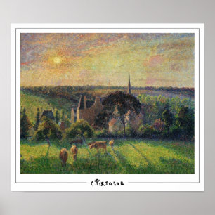 Camille Pissarro Zedign Art Poster #245-2