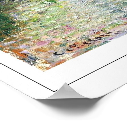 Camille Pissarro Zedign Art Poster #258-2 (Ecke)