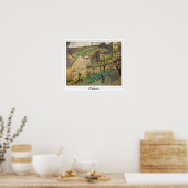 Camille Pissarro Zedign Art Poster #25-2 (Küche)