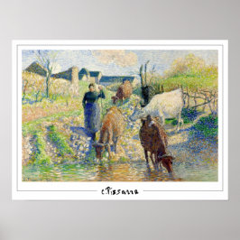 Camille Pissarro Zedign Art Poster #287-2
