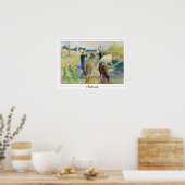 Camille Pissarro Zedign Art Poster #287-2 (Küche)