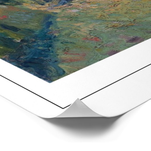 Camille Pissarro Zedign Art Poster #355-2 (Ecke)