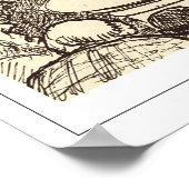 Camille Pissarro Zedign Art Poster #363-2 (Ecke)