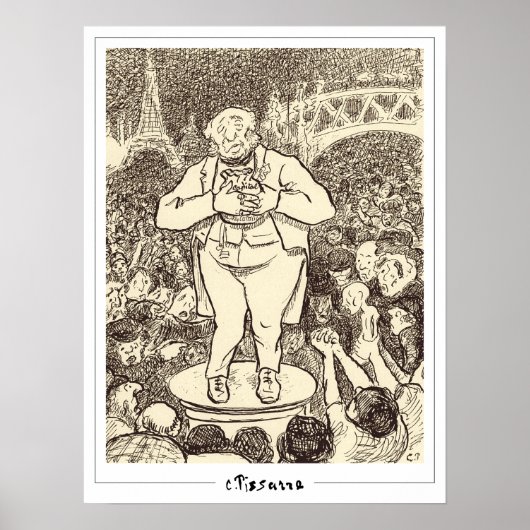 Camille Pissarro Zedign Art Poster #363-2 (Vorne)