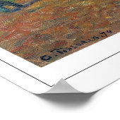 Camille Pissarro Zedign Art Poster #394 (Ecke)