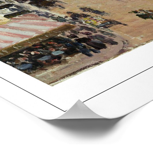 Camille Pissarro Zedign Art Poster #4 (Ecke)