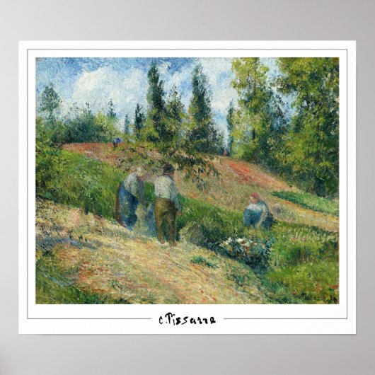 Camille Pissarro Zedign Art Poster #427-2 (Vorne)