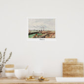 Camille Pissarro Zedign Art Poster #446-2 (Küche)