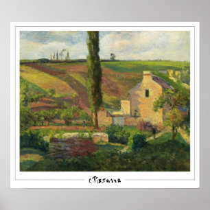 Camille Pissarro Zedign Art Poster #521-2