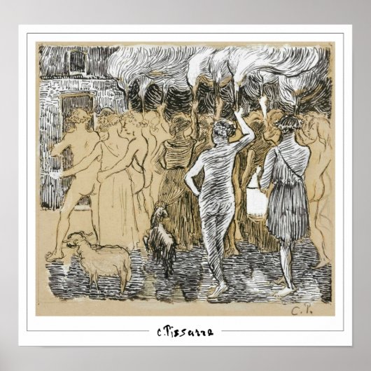 Camille Pissarro Zedign Art Poster #73 (Vorne)