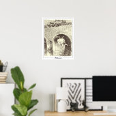 Camille Pissarro Zedign Art Poster #81-2 (Heimbüro)