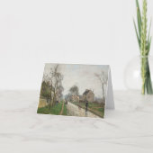 Camille Pissarro's Road in Louveciennes (Vorderseite)