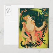 Camille Roman (Farbe litho) Postkarte (Vorne/Hinten)
