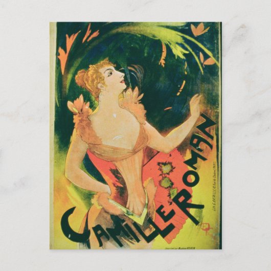 Camille Roman (Farbe litho) Postkarte (Vorderseite)