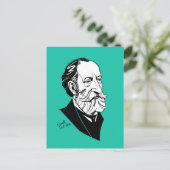 Camille Saint-Saëns Postkarte (Stehend Vorderseite)