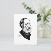 Camille Saint-Saëns Postkarte (Stehend Vorderseite)