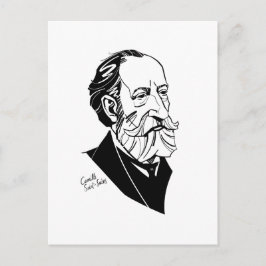 Camille Saint-Saëns Postkarte