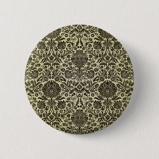 "Camille" Vintage Tapete Button (Vorderseite)