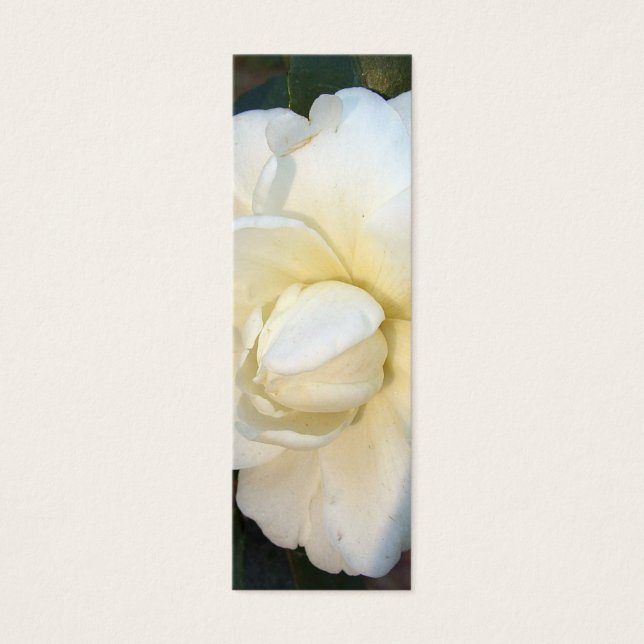 Camillia Blume Mini-Lesezeichen (Vorderseite)