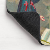 Camillus Praying Before a Crucifix (M 020) Mousepad (Ecke)