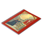 Camillus Praying Before a Crucifix (M 020) Notizblock (Linke Seite)