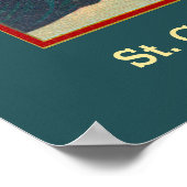 Camillus Praying Before a Crucifix (M 020) Poster (Ecke)