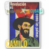 CAMILO CIENFUEGOS AUFKLEBER (Vorderseite)