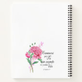 caminare pare fe fe spanies bible verse notizblock (Rückseite)