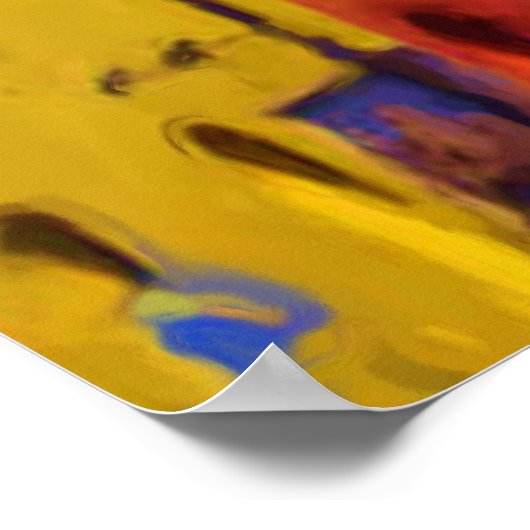 Caminito Buenos Aires von Ozborne Whilliamsson Poster (Ecke)