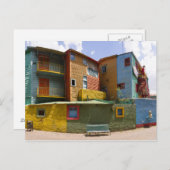 Caminito, La Boca, Buenos Aires Postkarte (Vorne/Hinten)