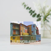 Caminito, La Boca, Buenos Aires Postkarte (Stehend Vorderseite)