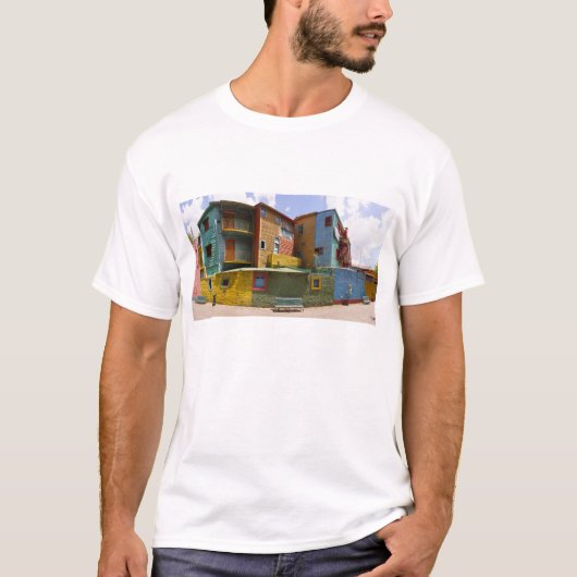 Caminito, La Boca, Buenos Aires T-Shirt (Vorderseite)