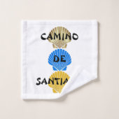 Camino de Santiago Badhandtuch Set (Waschlappen)