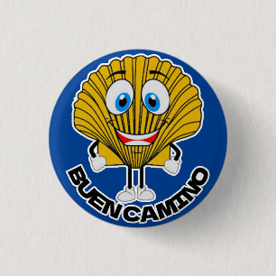 Camino de Santiago Button