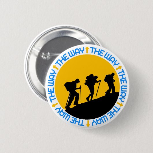 Camino de Santiago Button (Vorne & Hinten)