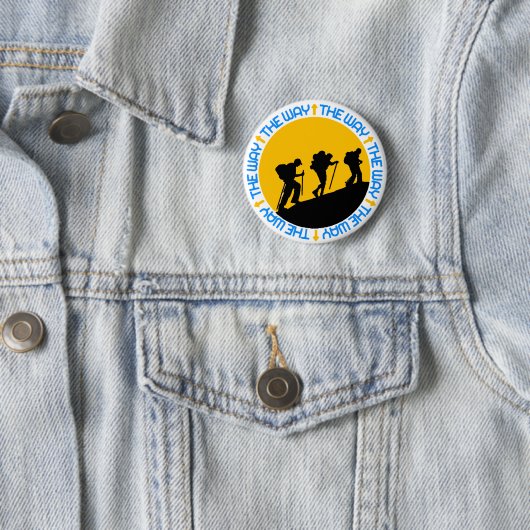 Camino de Santiago Button (Beispiel)