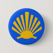 Camino de Santiago Button (Vorderseite)