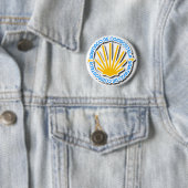 Camino de Santiago Button (Beispiel)