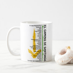 Camino de Santiago Der Weg des hl Jakob 0310 Kaffeetasse