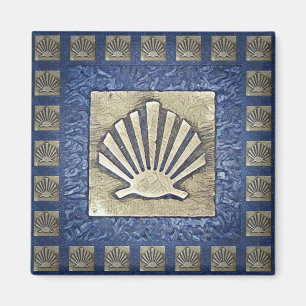 Camino de Santiago Der Weg von st James 0031 Magnet