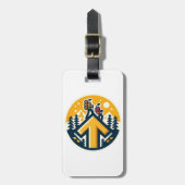 Camino de Santiago Der Weg von st James 0143 Gepäckanhänger (Vorderseite vertikal)