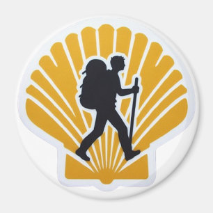 Camino de Santiago Der Weg von st James 0190 Magnet
