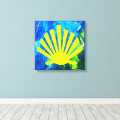 Camino de Santiago Der Weg von st James 0243 Leinwanddruck (Insitu (Holzboden))