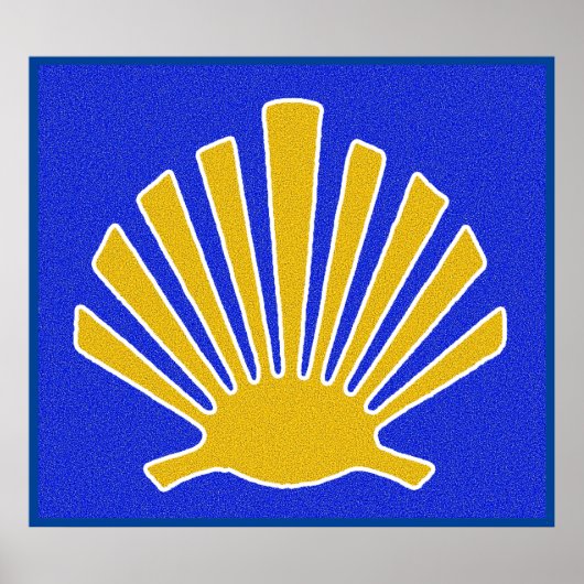 Camino de Santiago Der Weg von st James 0256 Poster (Vorne)