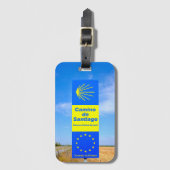 Camino de Santiago Gepäckanhänger (Vorderseite Vertikal)