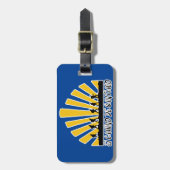 Camino de Santiago Gepäckanhänger (Vorderseite vertikal)