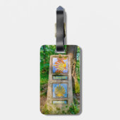 Camino de Santiago Gepäckanhänger (Rückseite vertikal)