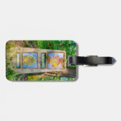 Camino de Santiago Gepäckanhänger (Rückseite horizontal)